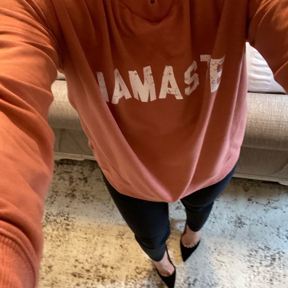 New♥️NAMASTE lounge sweater - Picture 2 of 4